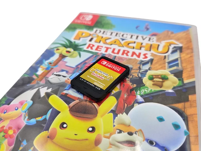 GRA NA NINTENDO SWITCH DETECTIVE PIKACHU RETURNS