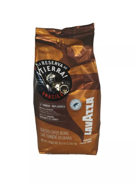 KAWA ZIARNISTA LAVAZZA TIERRA BRAZIL ARABICA 1KG