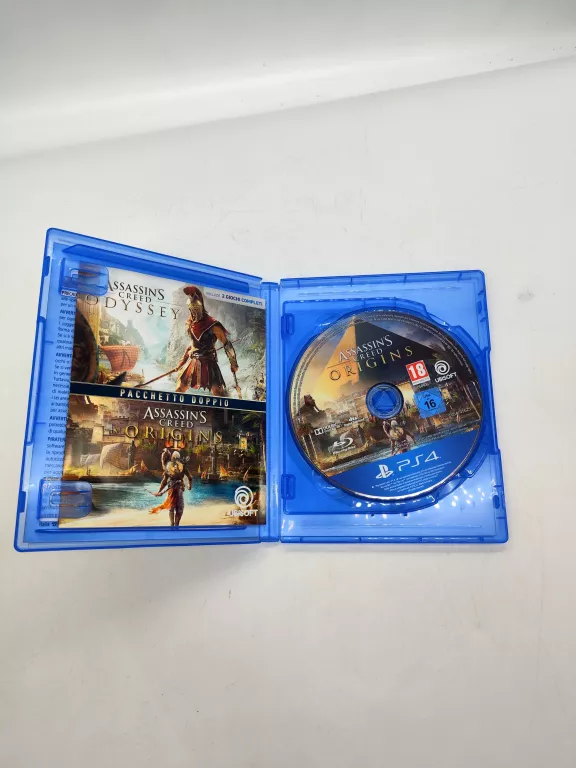 GRA NA PS4 ASSASSIN'S CREED ODYSSEY + ORIGINS