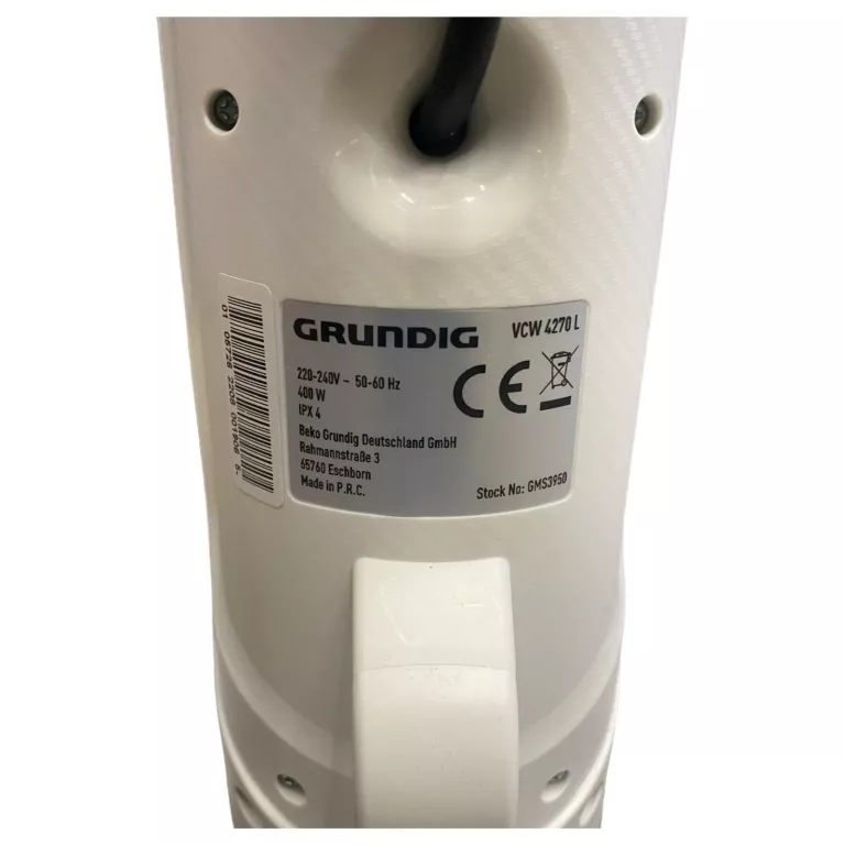ODKURZACZ PIONOWY NA SUCHO I MOKRO GRUNDIG VCW