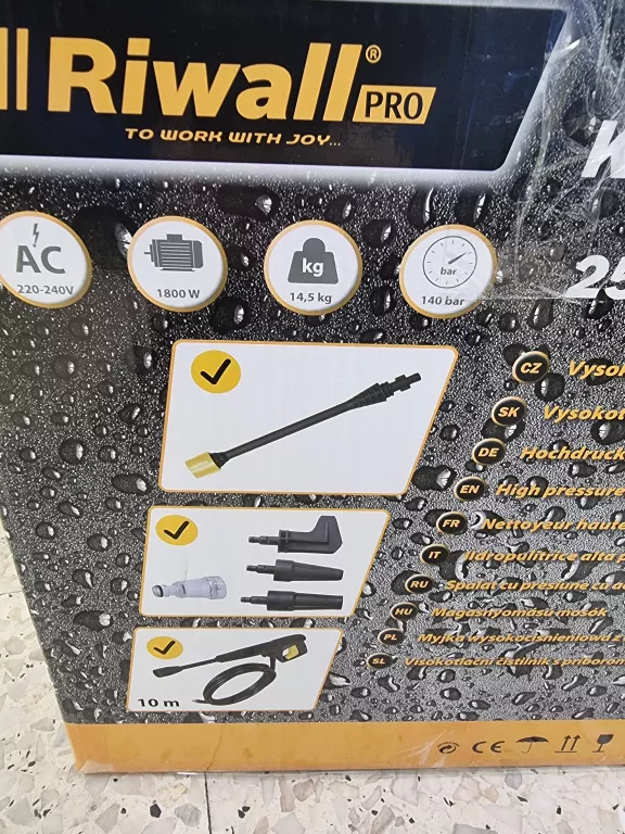 MYJKA CIŚNIENIOWA RIWALL PRO KOX RS 250