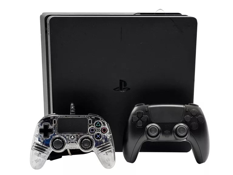 KONSOLA SONY PLAYSTATION 4 PS4 SLIM 500GB CUH-2116A + 2X PAD - OPIS!