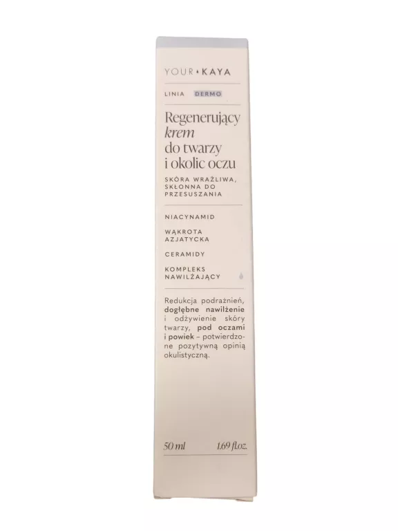 YOUR KAYA REGENERUJĄCY KREM DO TWARZY I OKOLIC OCZU 50ML