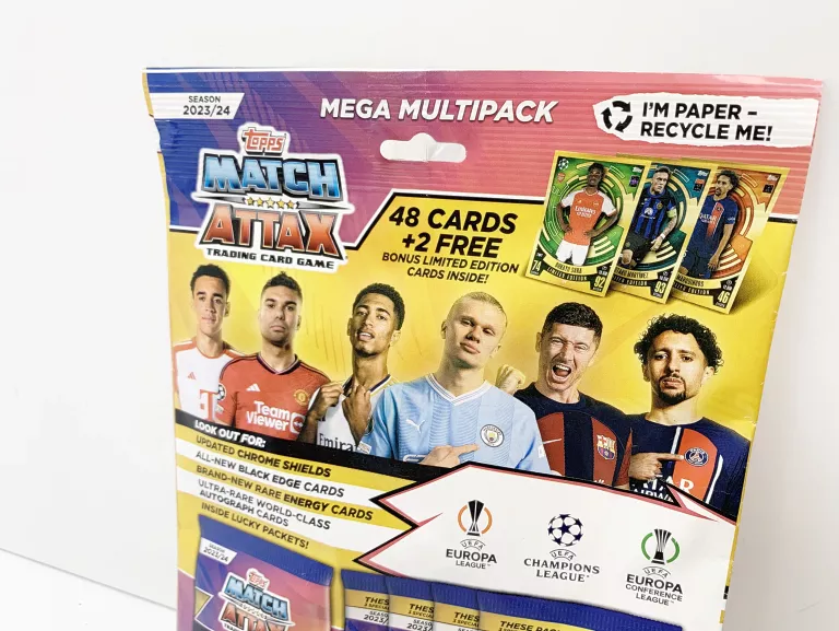 TOOPS MATCH ATTACK UEFA LEAGUES MEGA MULTIPACK 50 KART