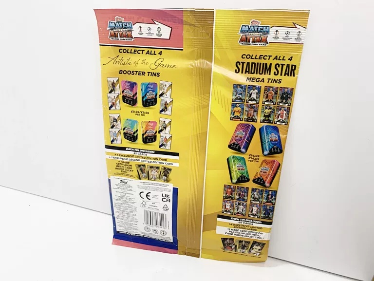 TOOPS MATCH ATTACK UEFA LEAGUES MEGA MULTIPACK 50 KART