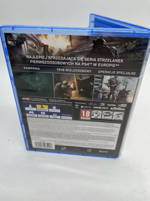 GRA PS4 CALL OF DUTY MODERN WARFARE