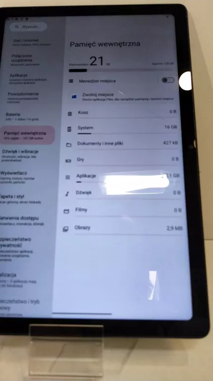 TABLET T-TABLET 128GB 6GB RAM/PĘK.WYŚWIETLACZ