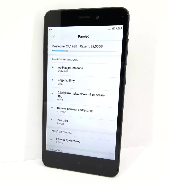 TELEFON XIAOMI REDMI 4A 2/32GB NIE CZYTA SIM