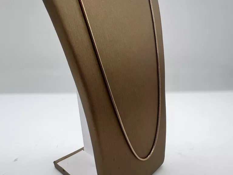 ŚLICZNY ZŁOTY ŁAŃCUSZEK ŻMIJKA 585/3,59G/48CM