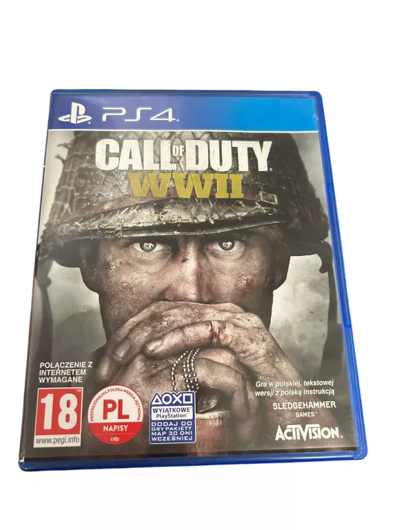 CALL OF DUTY: WWII PLAYSTATION 4 (PS4) (3146/24W)