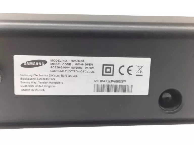SOUNDBAR SAMSUNG HW-H430