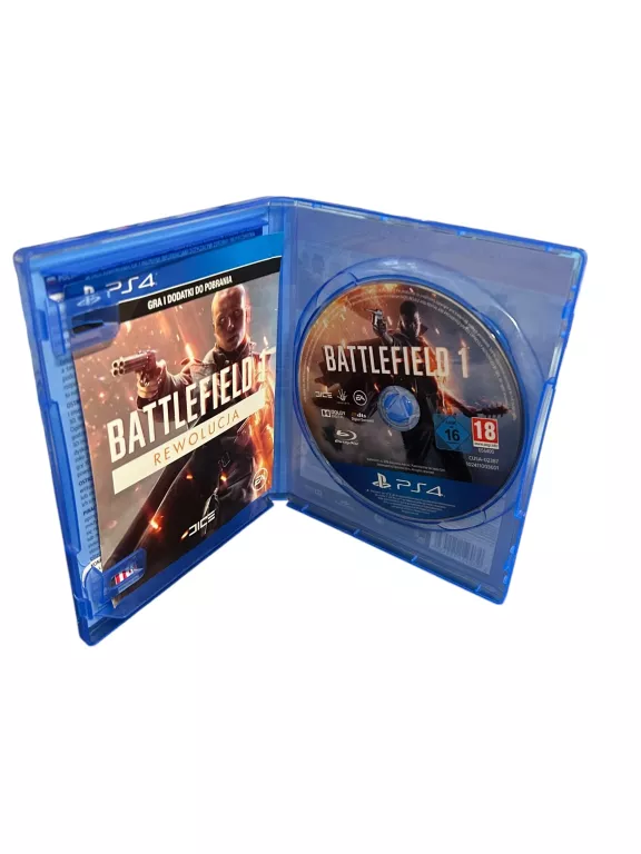 GRA NA PS4 BATTLEFIELD 1 REWOLUCJA PL