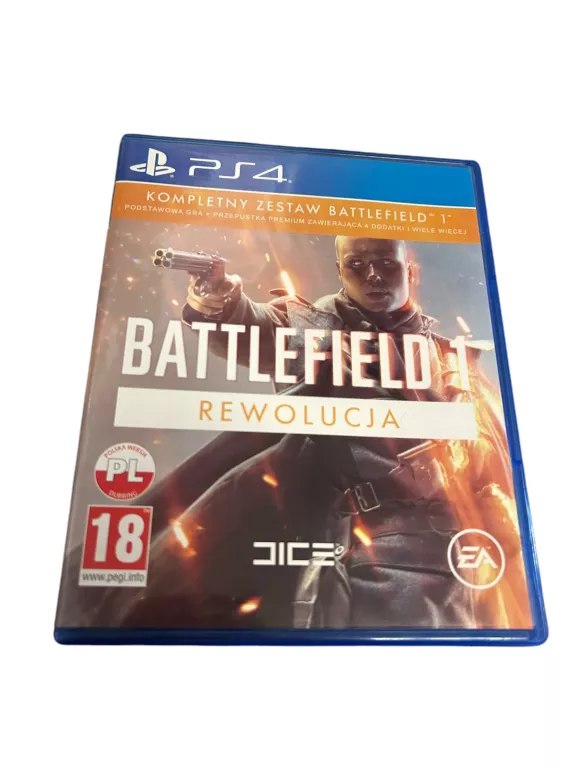 GRA NA PS4 BATTLEFIELD 1 REWOLUCJA PL