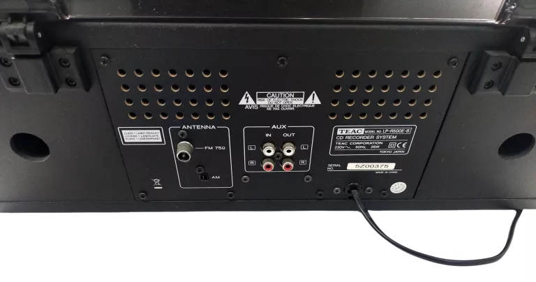 ODTWARZACZ ALL-IN-ONE CD / LP / USB / MAGNETOFON TEAC LP-R550USB CZARNY