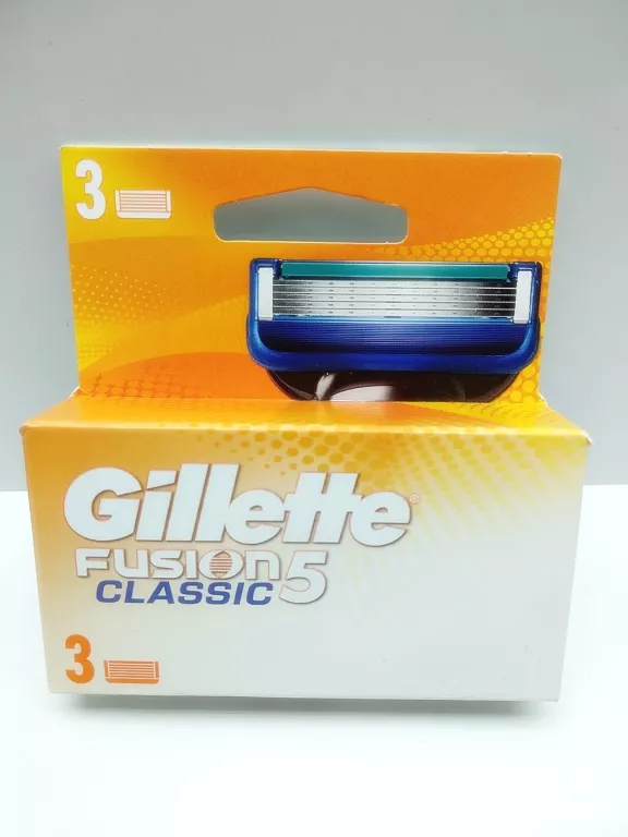 WKŁADY DO MASZYNEK GILLETTE FUSION 5 CLASSIC 3 SZTUKI