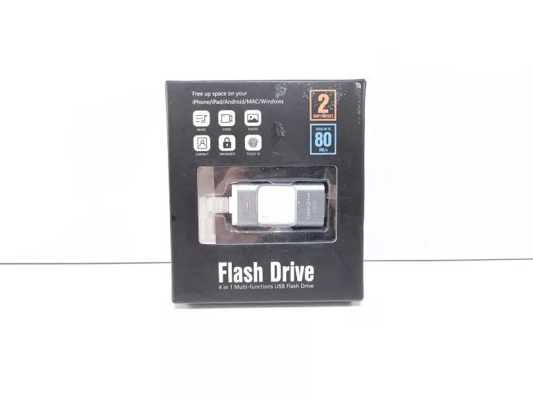 PENDRIVE 4 W 1 256 GB USB 3.0 SREBRNY