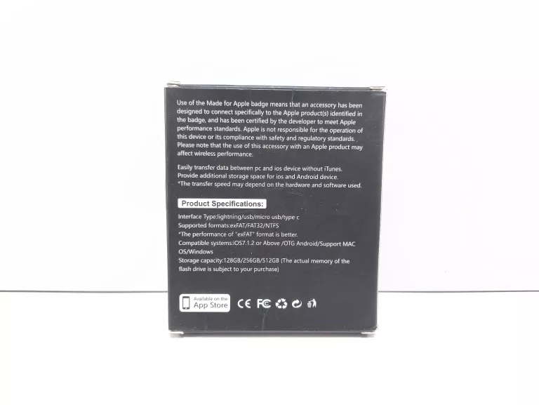 PENDRIVE 4 W 1 256 GB USB 3.0 SREBRNY