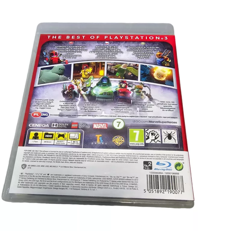 LEGO MARVEL SUPER HEROES PS3