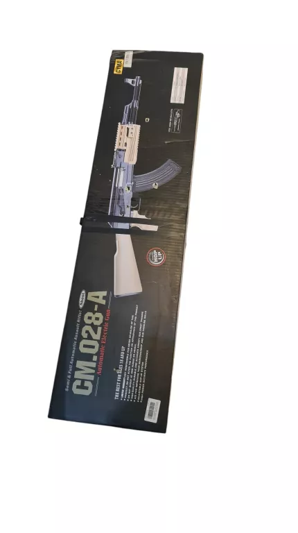 KARABINEK ASG REPLIKA AK74 MODEL CM028-A PUDEŁKO KOMPLET