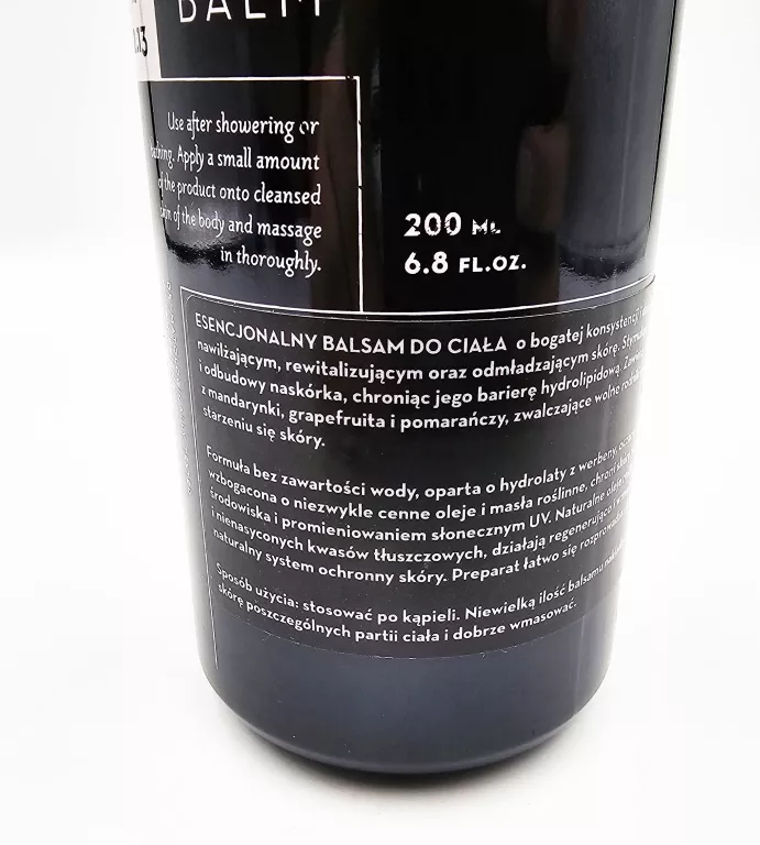 ESENCJONALNY BALSAM DO CIAŁA D'ALCHEMY 200ML