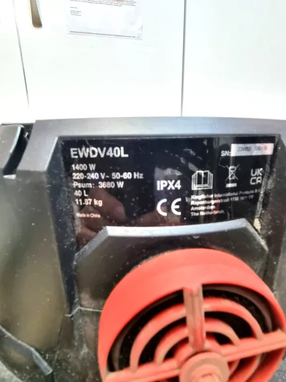 ODKURZACZ PRZEMYSŁOWY ERBAUER EWDV40L ODBIÓR OSOBISTY!