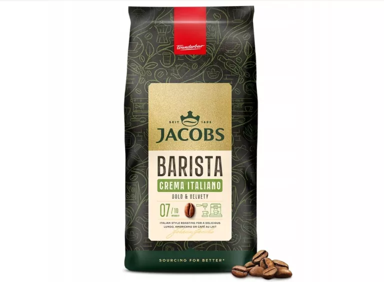 KAWA ZIARNISTA MIESZANA JACOBS BARISTA EDITIONS CREMA ITALIANO 1000 G