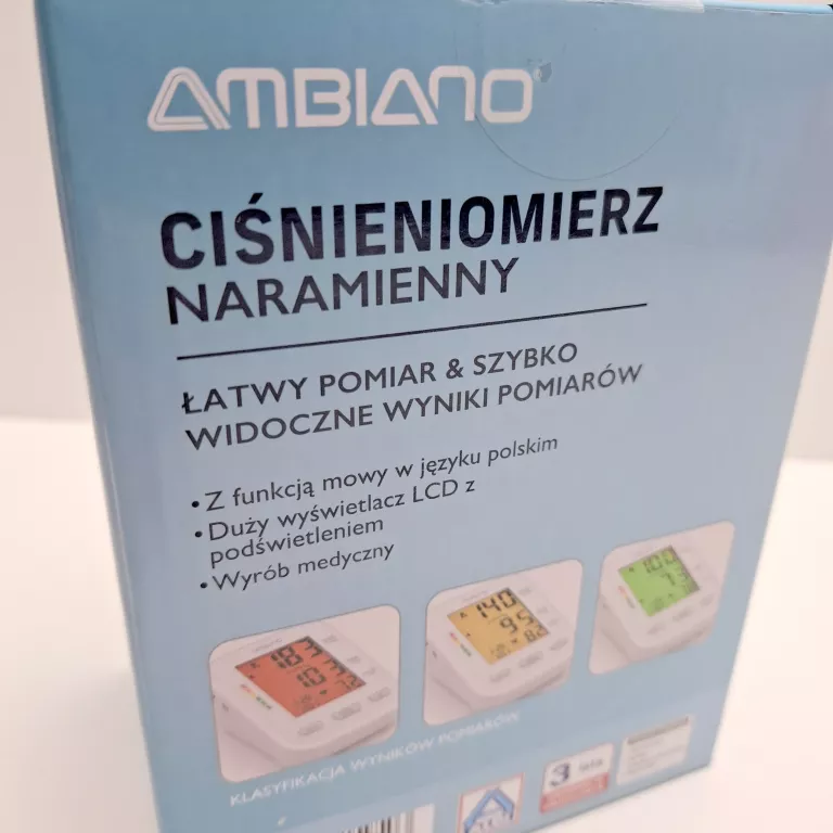 CIŚNIENIOMIERZ NARAMIENNY AMBIANO KOMPLET