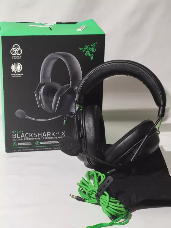 SŁUCHAWKI RAZER BLACKSHARK V2 X PUD