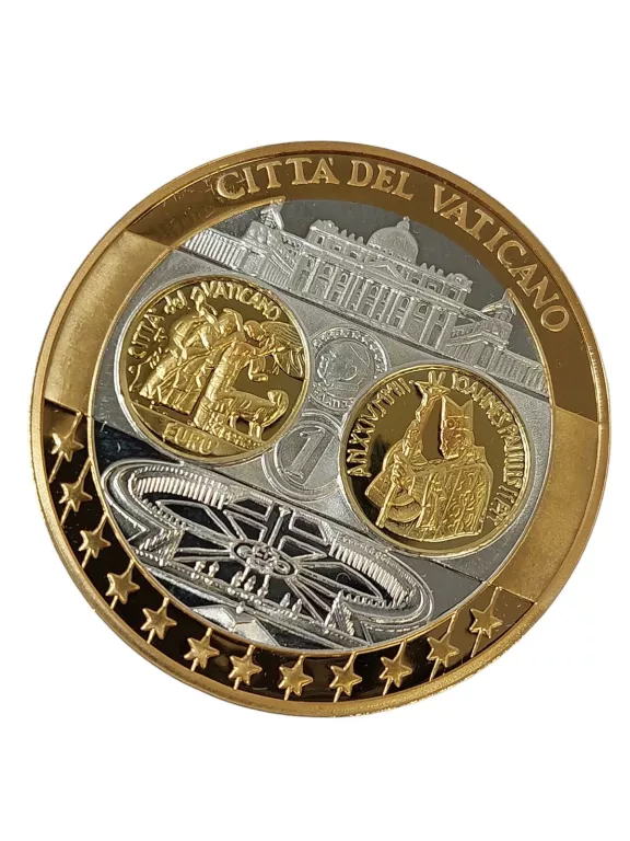 MEDAL EUROPA CITTA DEL VATICANO