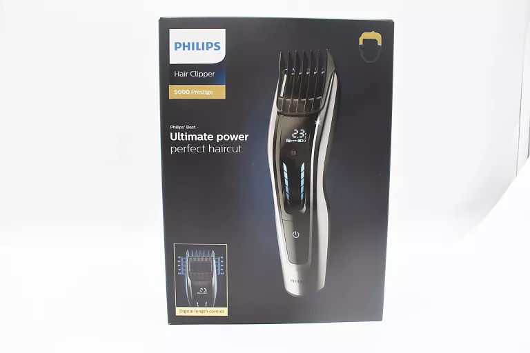 MASZYNKA DO STRZYŻENIA PHILIPS HC9450/15 PRESTIGE 9000 + 3 WYMIENNE NASADK