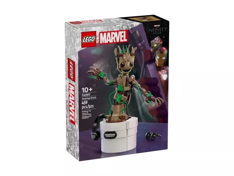 LEGO SUPER HEROES - TAŃCZĄCY GROOT MARVEL LEGO 76297