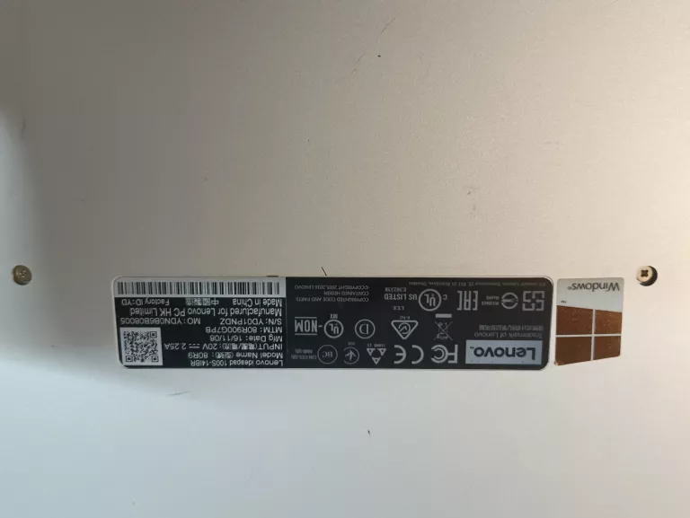 LAPTOP LENOVO IDEAPAD 100S-14IBR