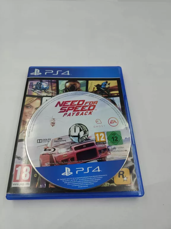 GRA PS 4 NEED FOR SPEED PAYBACK