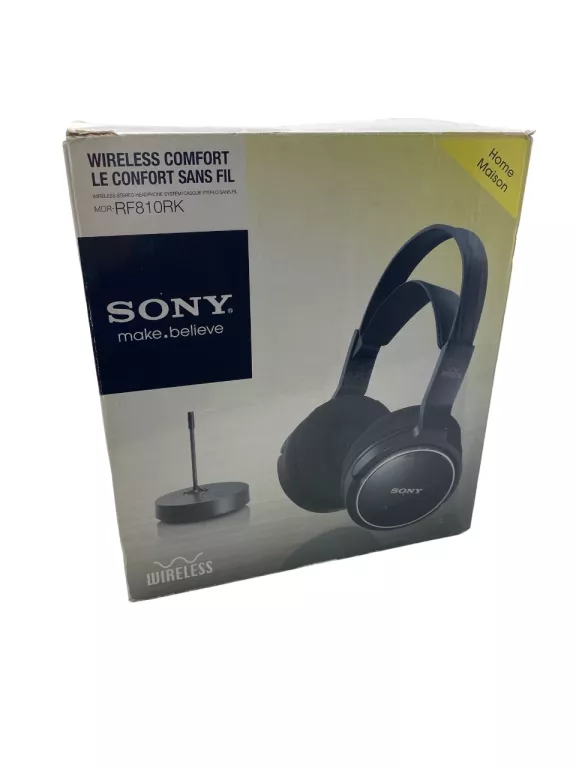 SŁUCHAWKI BEZPRZEWODOWE SONY MDR-RF810R