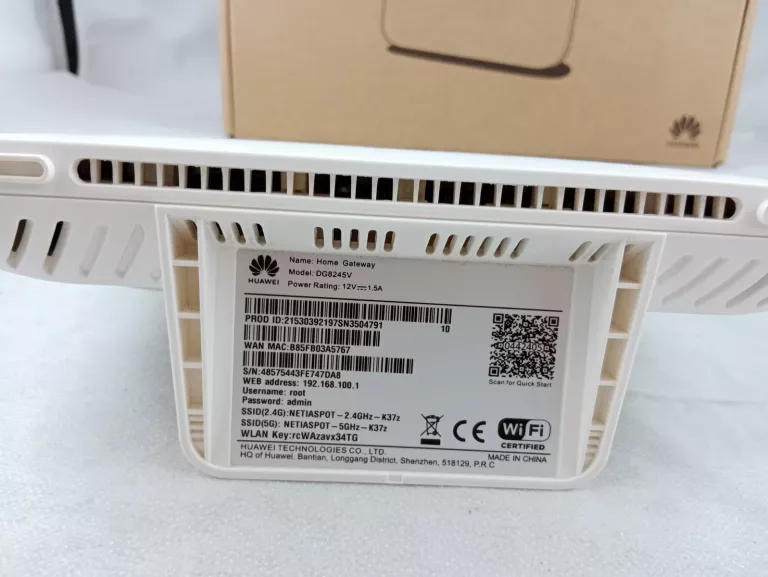 ROUTER HUAWEI DG8245V BEZ ZASILACZA