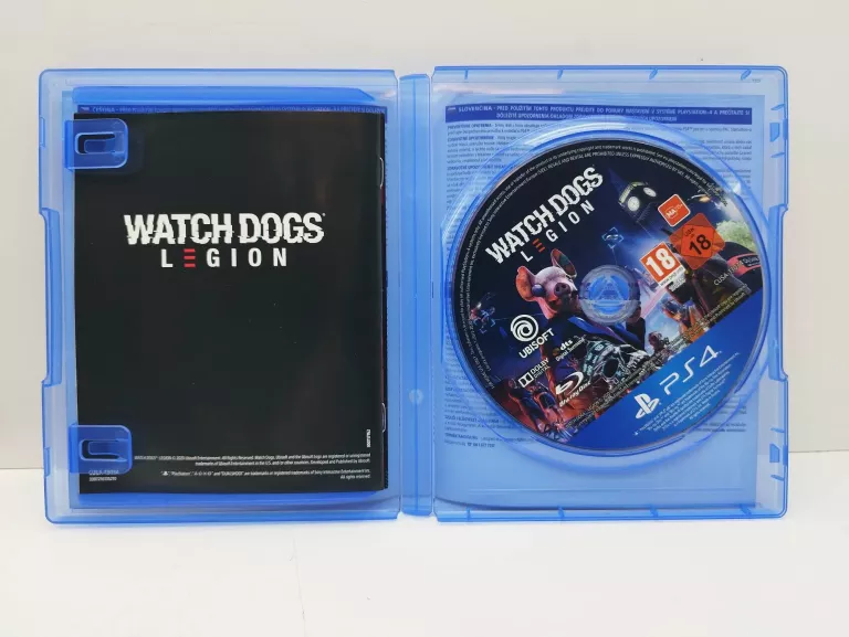 GRA WATCH DOGS: LEGION SONY PLAYSTATION 4 PS4