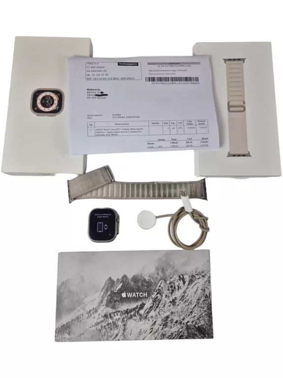 APPLE WATCH ULTRA GPS + CELLULAR 49MM TYTAN GWAR DO 29.03.2025 MEDIA EXPER