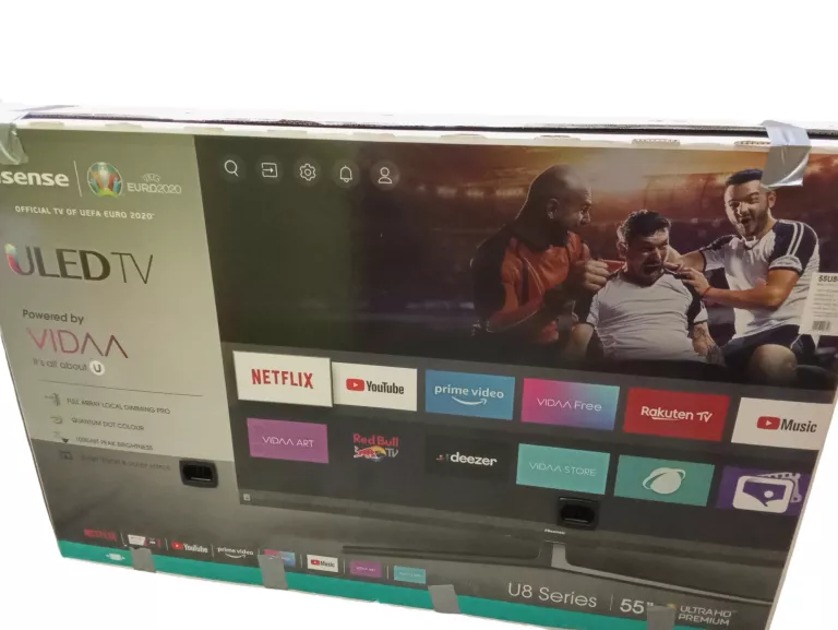 TELEWIZOR LED HISENSE 55U8QF 55" 4K UHD
