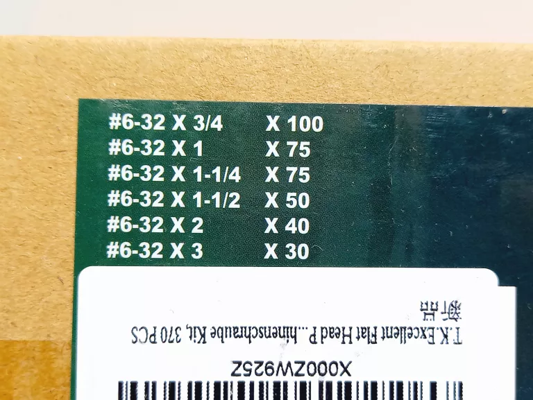 ZESTAW SRUB 370 SZT MIX