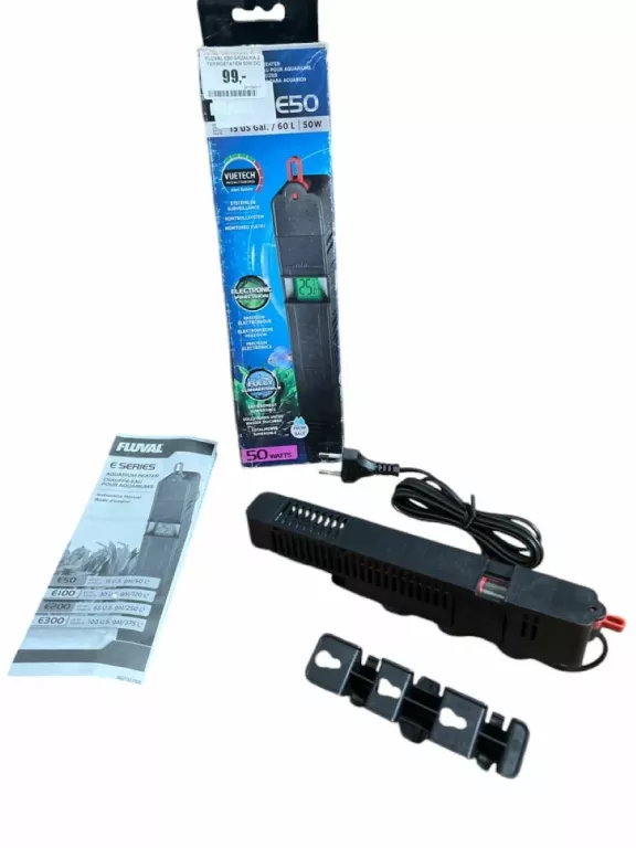 FLUVAL E50 GRZAŁKA Z TERMOSTATEM 50W DO AKWARIUM