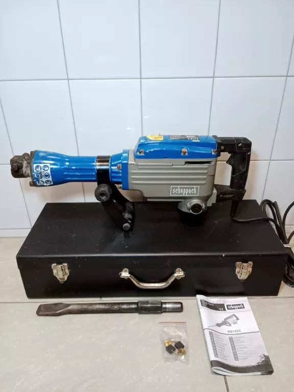 MŁOT WYBURZENIOWY SCHEPPACH AB1600 HEX 50J 1600W