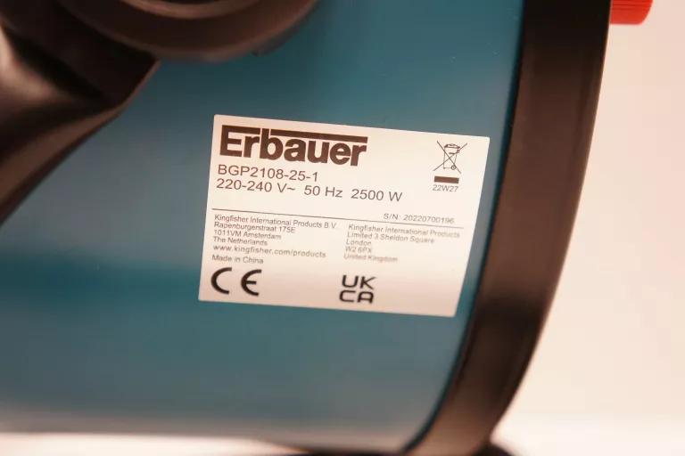 NAGRZEWNICA ELEKTRYCZNA ERBAUER EPTCWH2500 2500 W