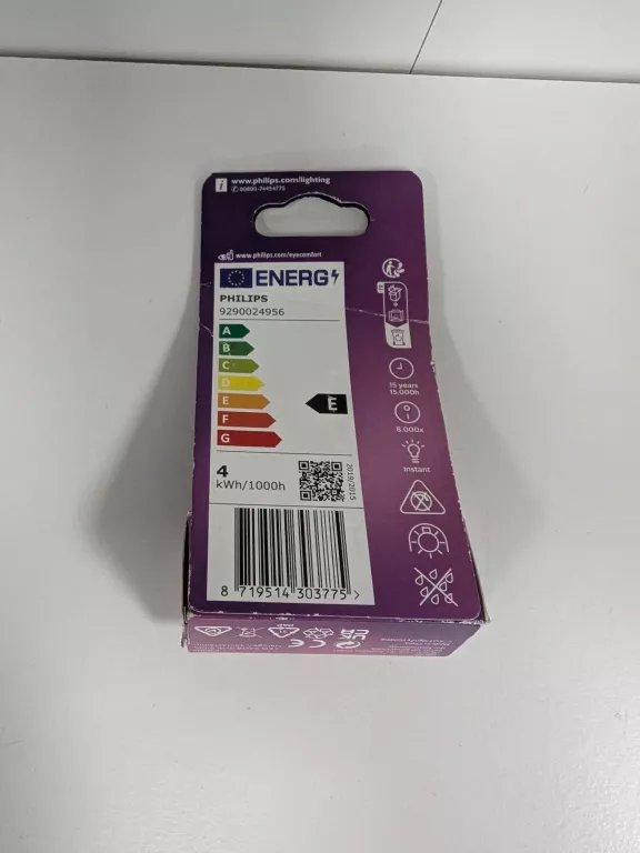 PHILIPS ŻARÓWKA LED G4 3,2W = 40W 3000K