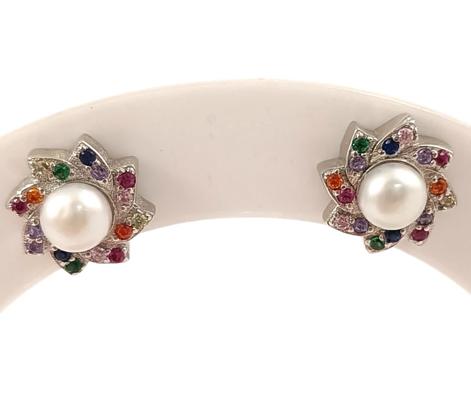 srebrne-kolczyki-sztyft-kwiat-z-perelka-kolorowe-cyrkonie-925-fredry-plac-targowy-ledziny