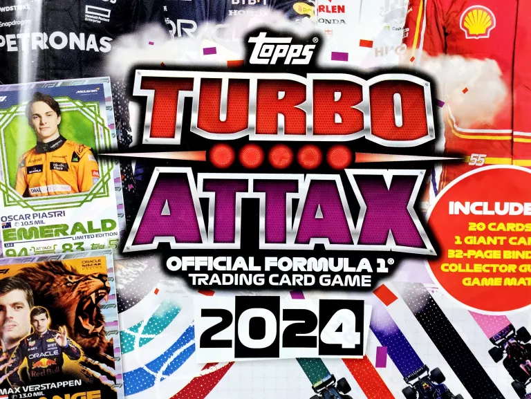 F1 TURBO ATTAX OFFICIAL FORMULA 1 2024 STARTER PACK 1 SZT. MIX