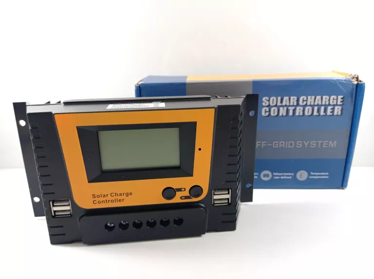 SOLARNY REGULATOR ŁADOWANIA PWM 30A KONTROLER 12V 24V 36V 48V