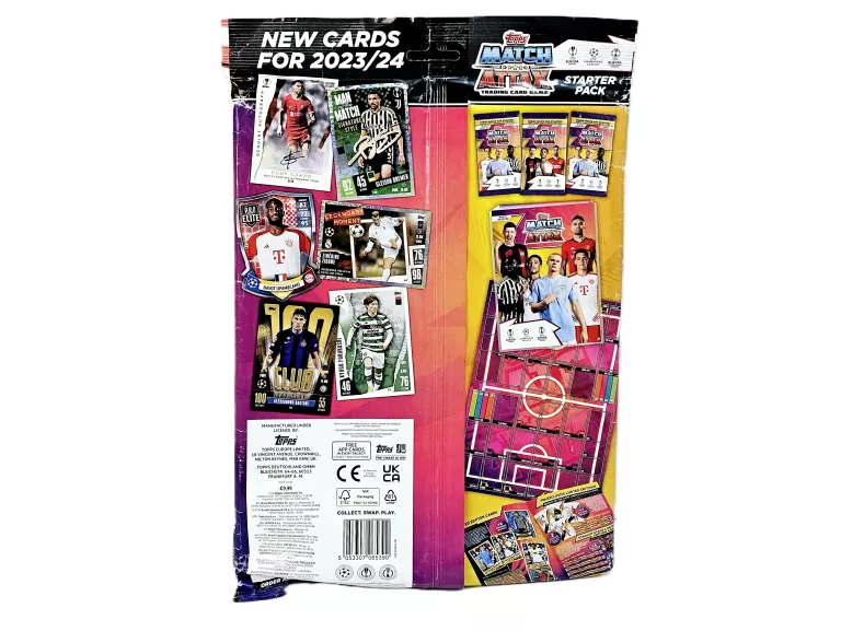 ZESTAW STARTOWY UEFA CHAMPION LEAGUE 2024 MATCH ATTAX 1 / 2024