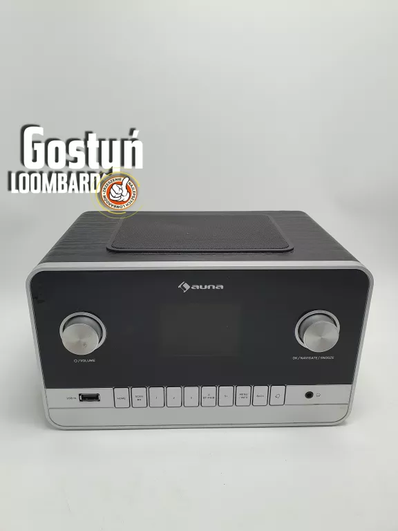 RADIOODTWARZACZ AUNA CONNECT 150 MKII BLUETOOTH, WI-FI CZARNY