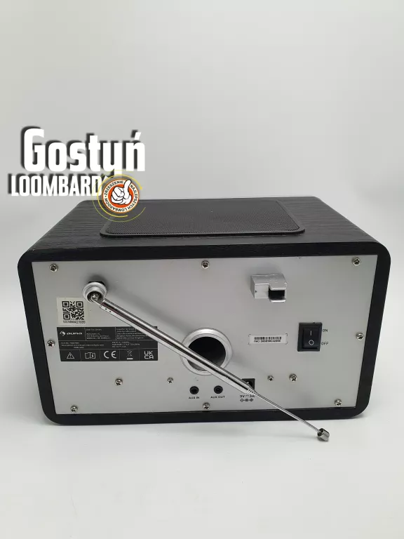 RADIOODTWARZACZ AUNA CONNECT 150 MKII BLUETOOTH, WI-FI CZARNY