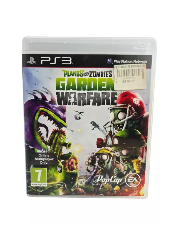 GRA NA PS3 PLANTS VS. ZOMBIE GARDEN WARFARE